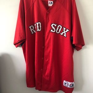 Vintage Josh Beckett Red Sox majestic Jersey